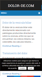 Mobile Screenshot of dolor-de.com